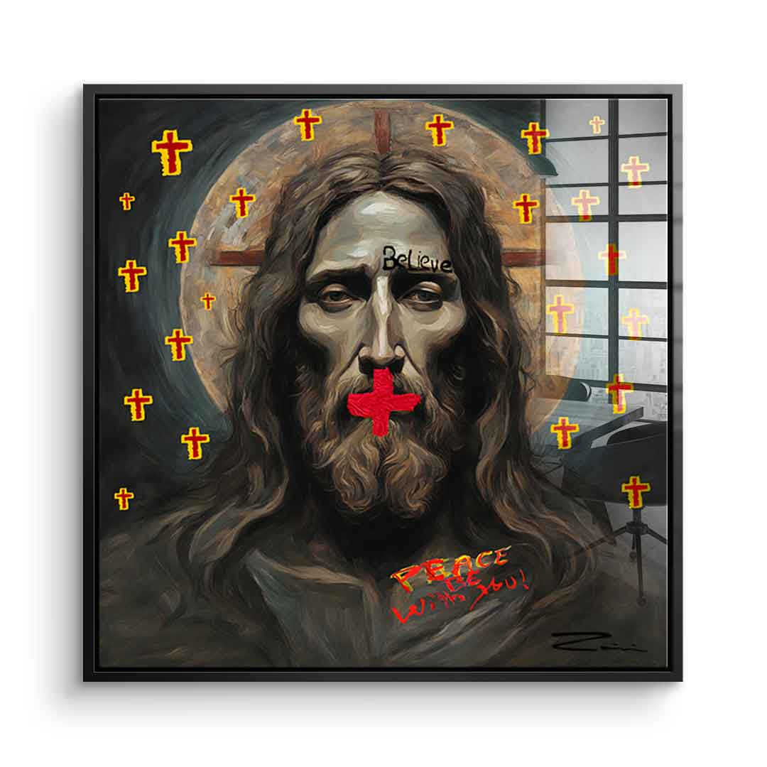 Peace Be With You - Acrylglas