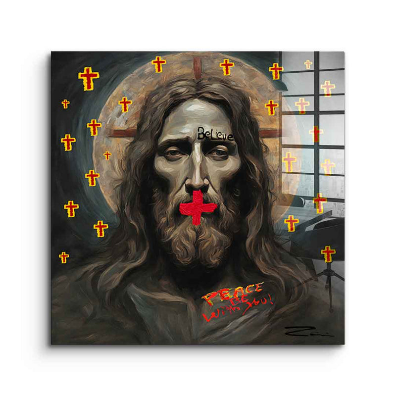 Peace Be With You - Acrylglas