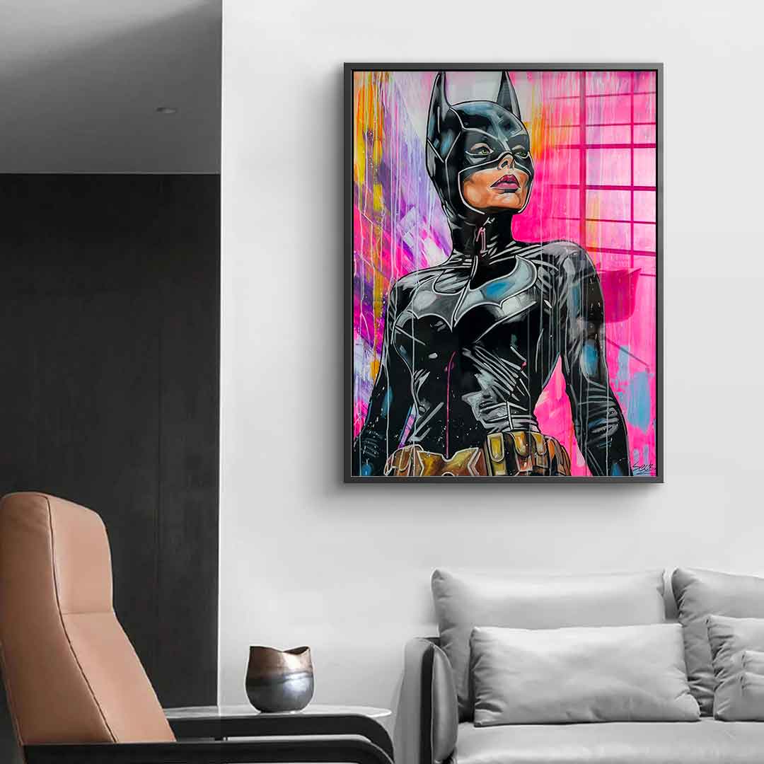 Pink frozen - acrylic glass