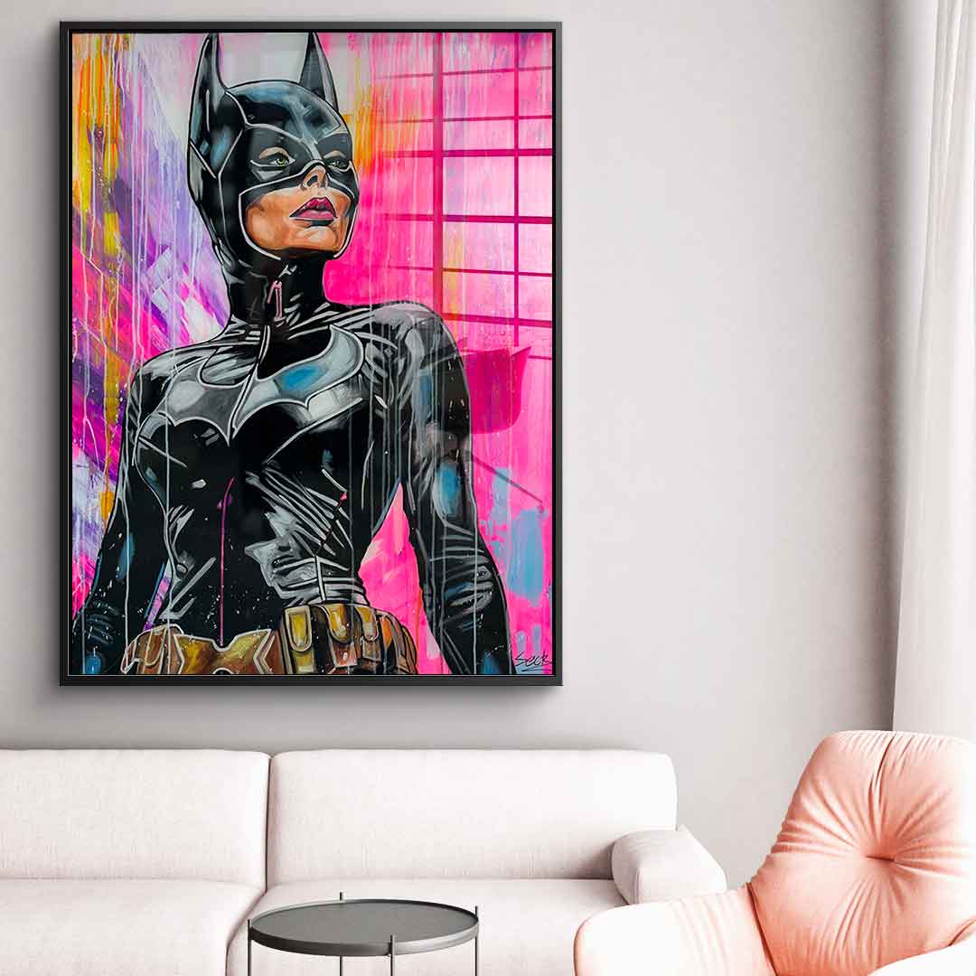 Pink frozen - acrylic glass