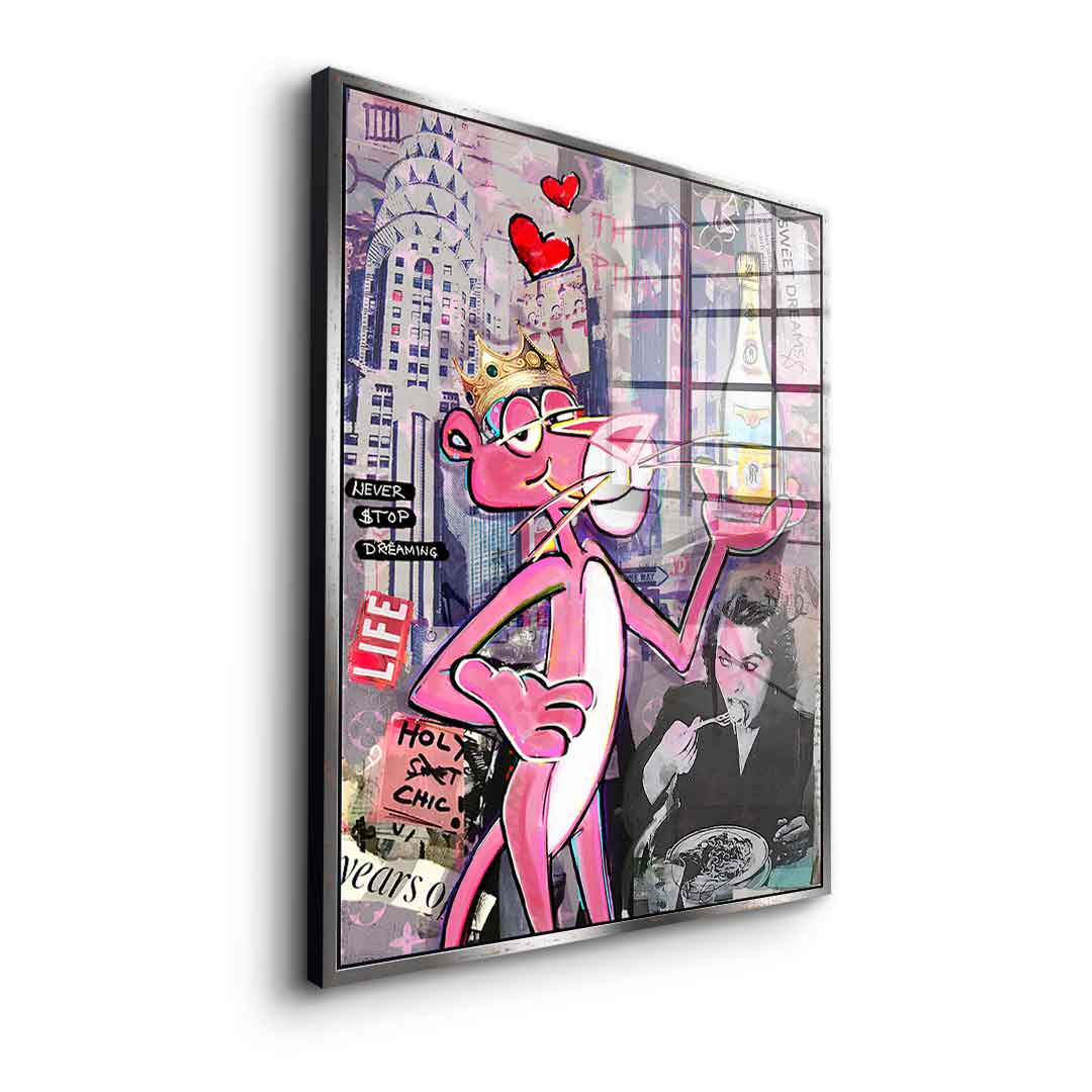 Pink Panther Cristal - acrylic glass