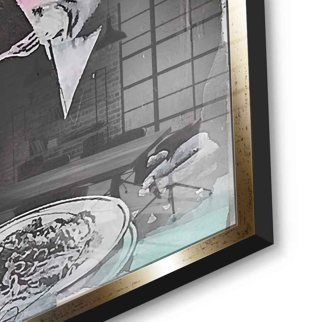 Pink Panther Cristal - acrylic glass