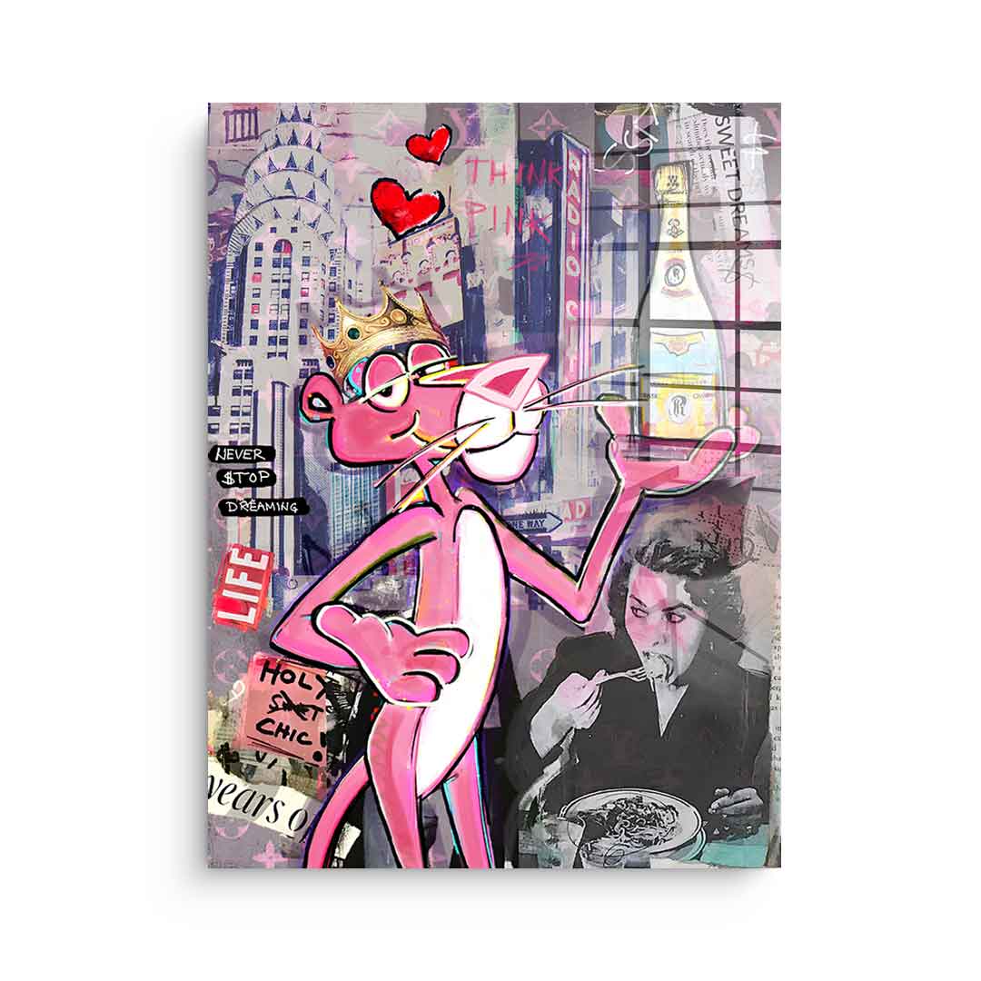 Pink Panther Cristal - Acrylglas