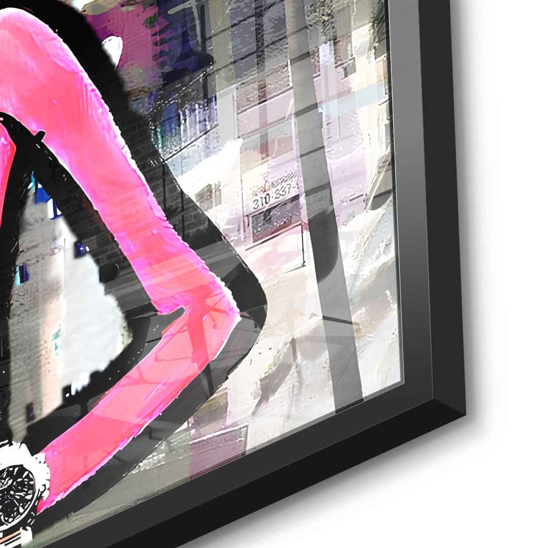 Pink panther muyloca - acrylic glass