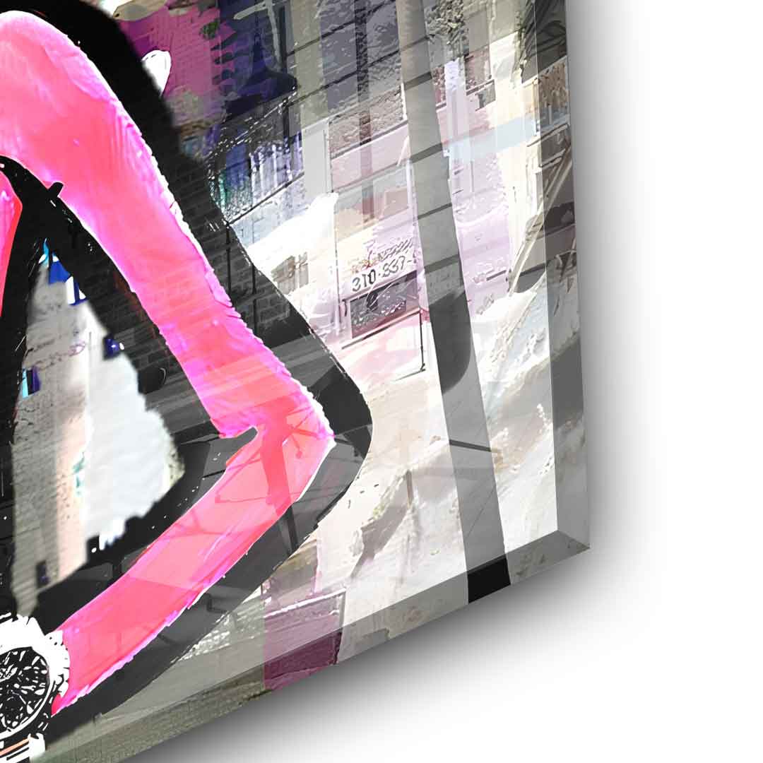 Pink panther muyloca - acrylic glass
