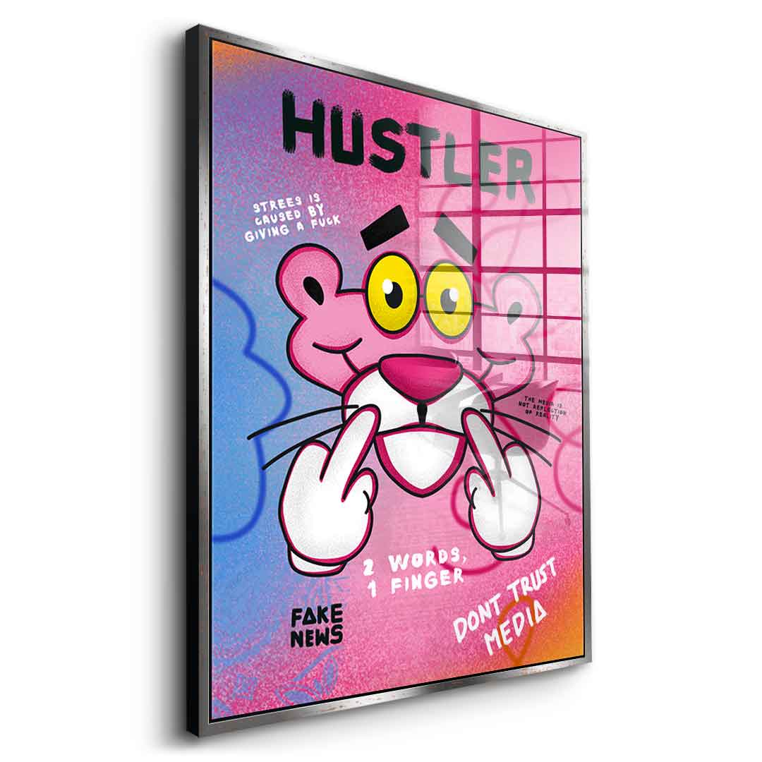 Pink Panther - acrylic glass