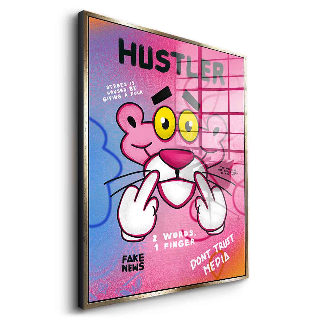 Pink Panther - acrylic glass