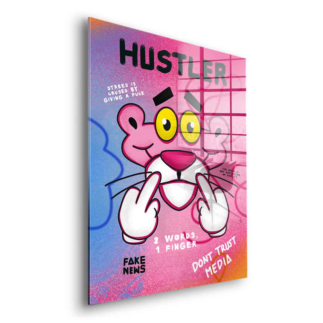 Pink Panther - acrylic glass