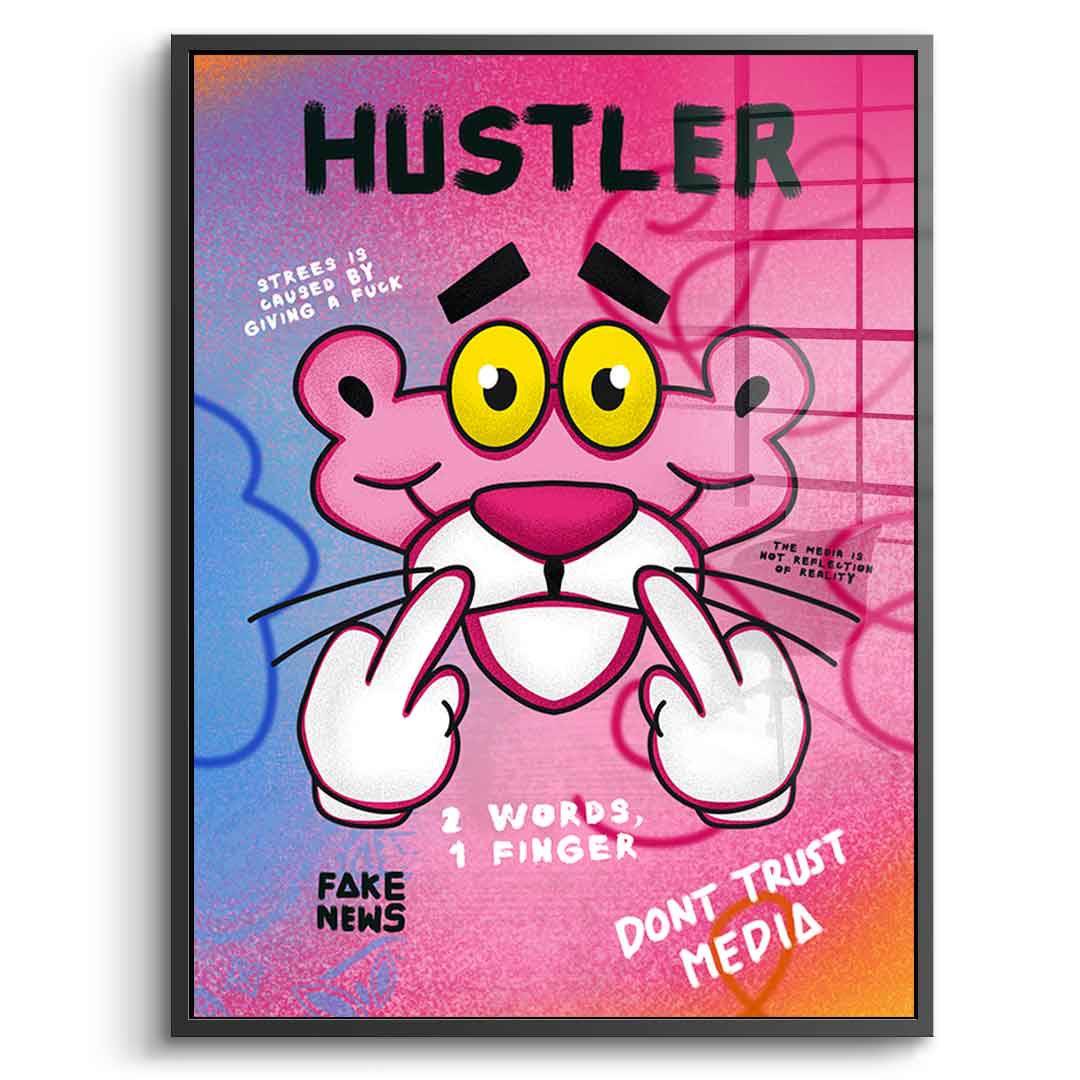 Pink Panther - acrylic glass