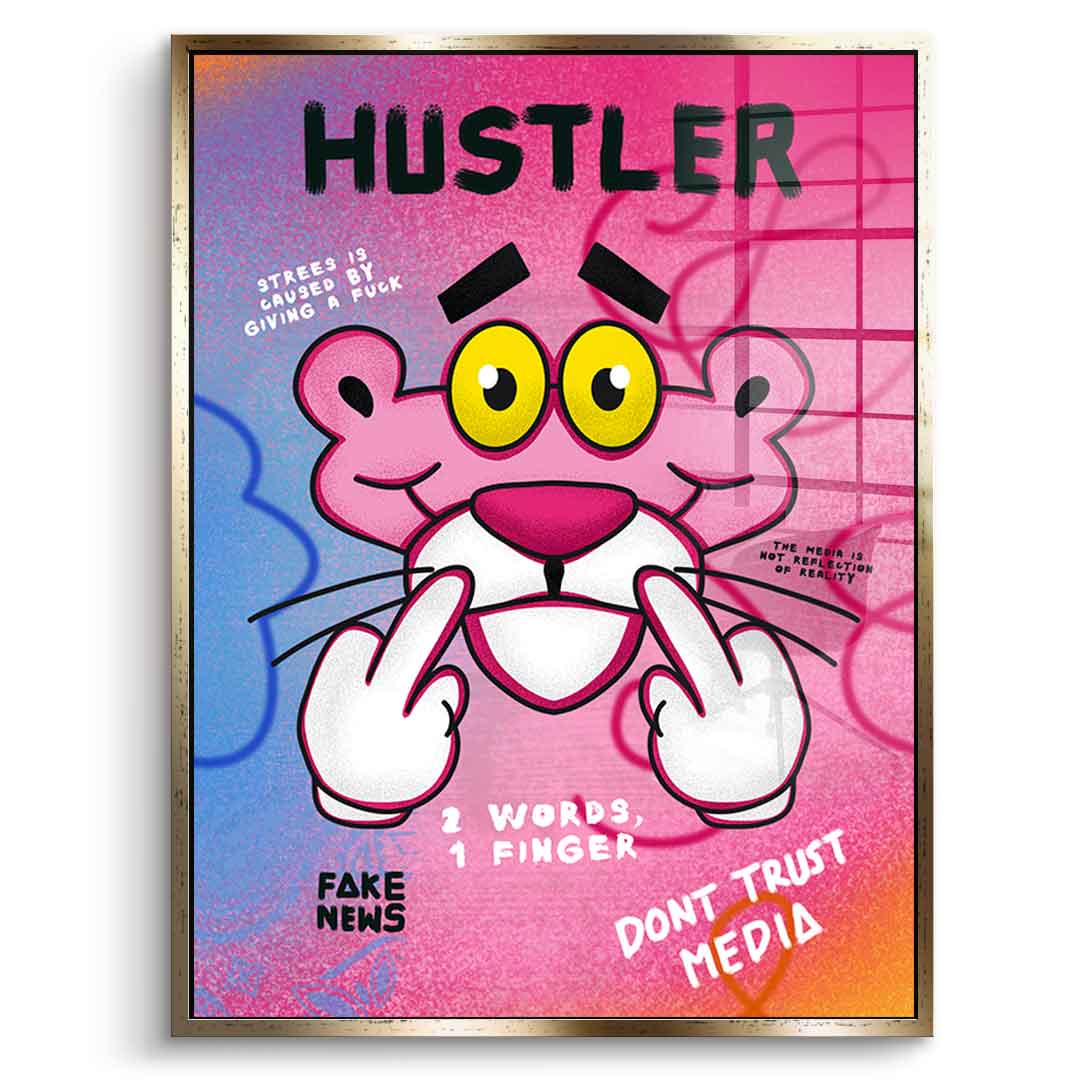 Pink Panther - acrylic glass