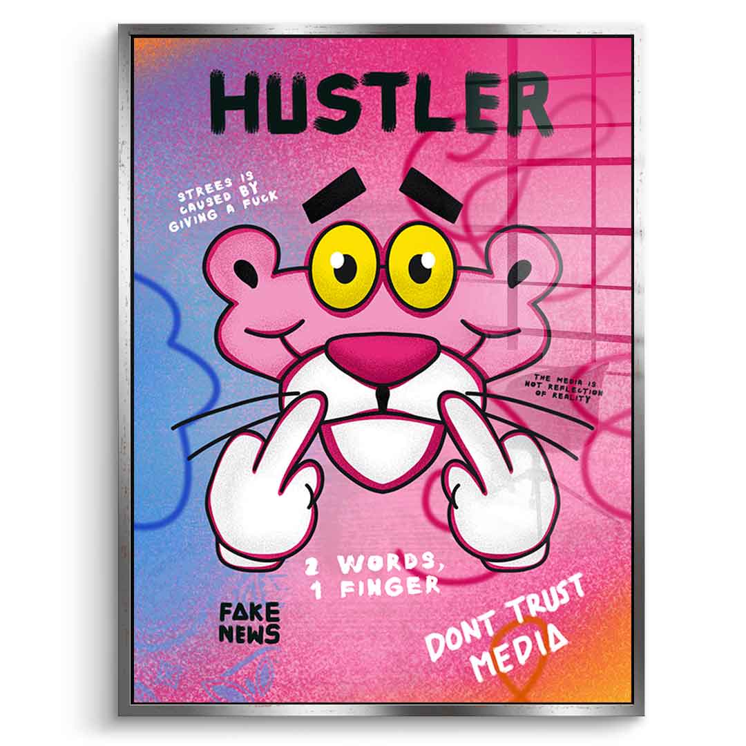Pink Panther - acrylic glass