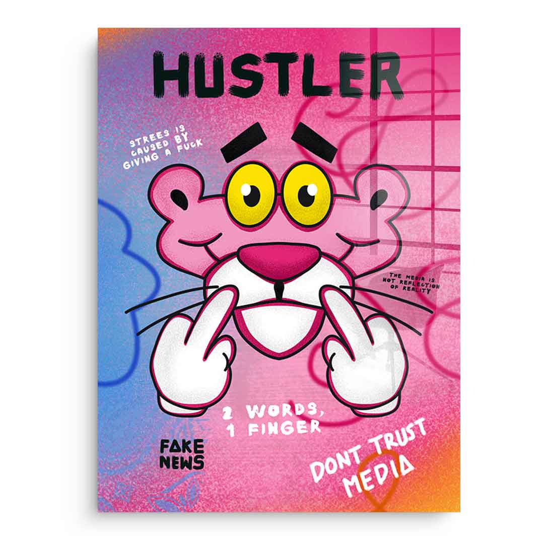 Pink Panther - acrylic glass
