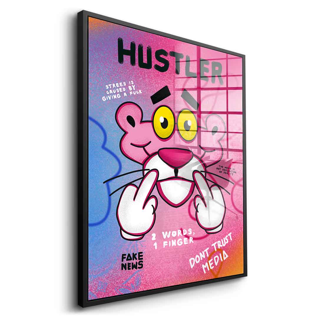 Pink Panther - acrylic glass