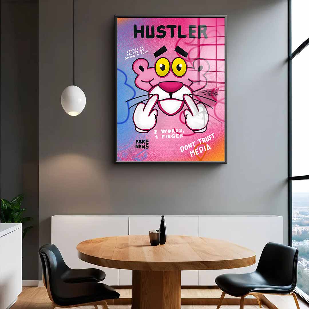 Pink Panther - acrylic glass