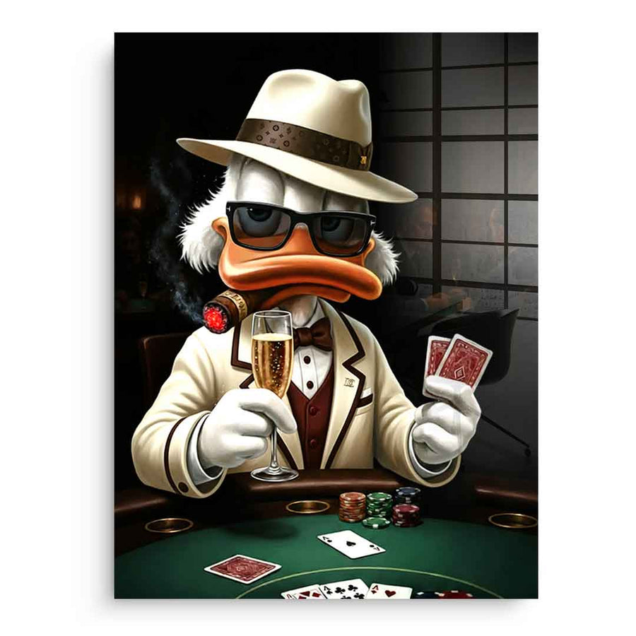 Poker Night - Acrylic glass – front
