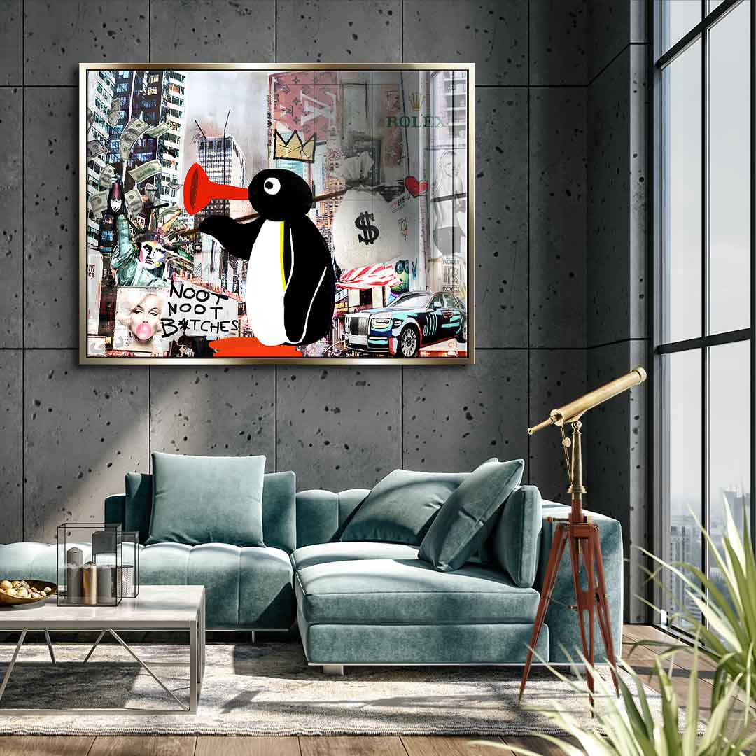 Noot Noot - Acrylglas