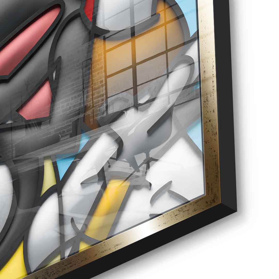 Pop Culture Patchwork - Acrylglas