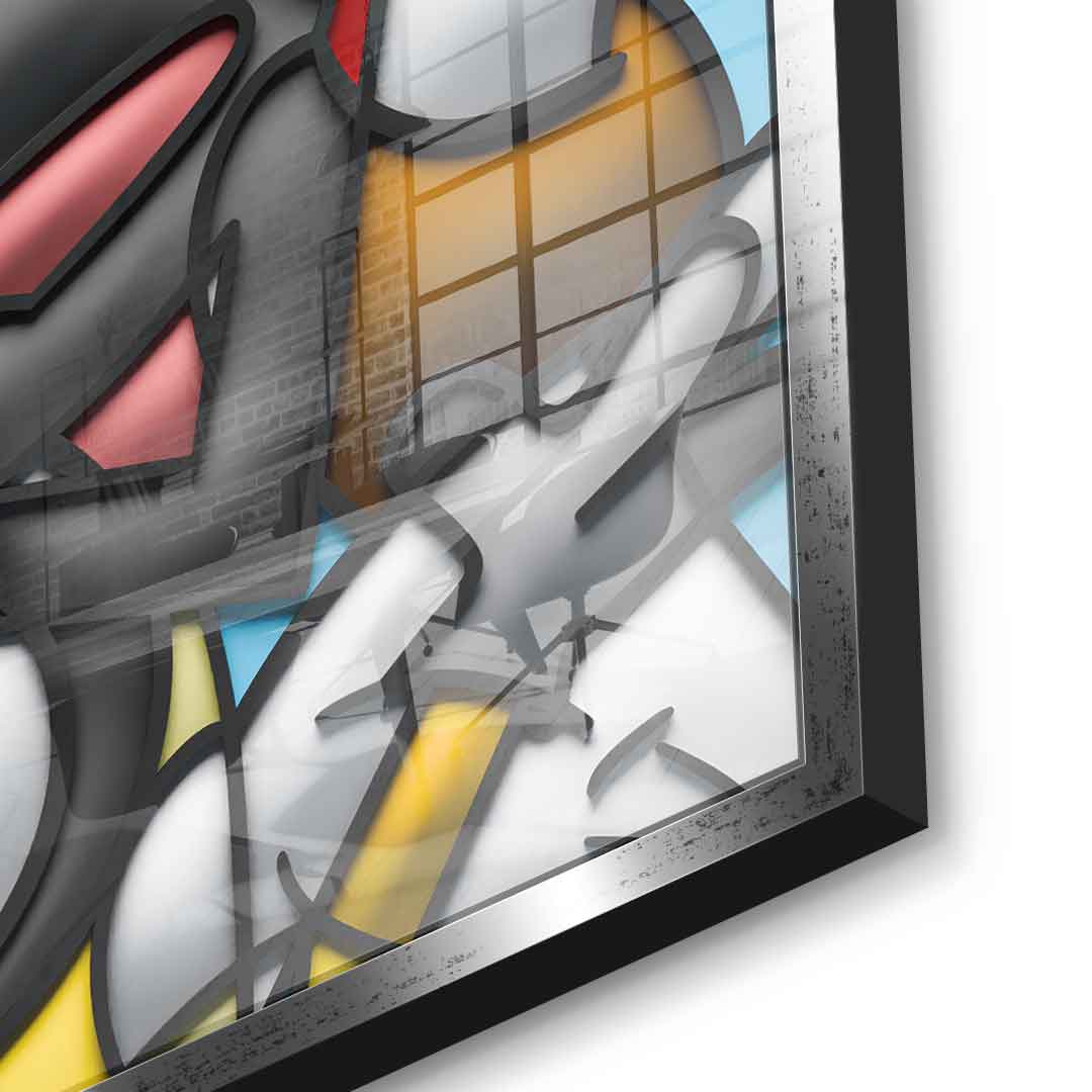 Pop Culture Patchwork - Acrylglas