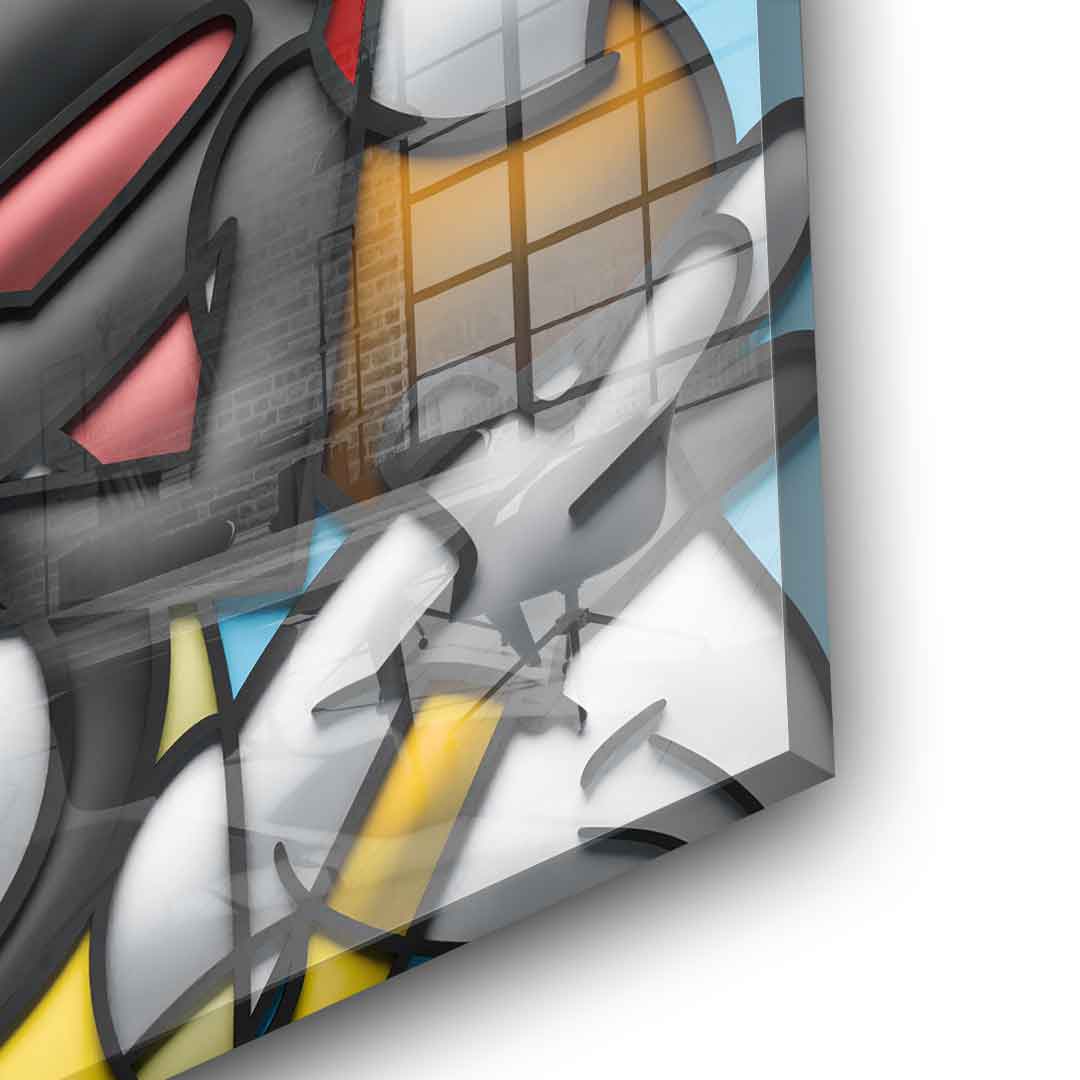 Pop Culture Patchwork - Acrylglas