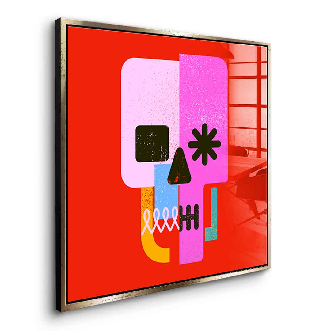 Pop Skull - Acrylglas