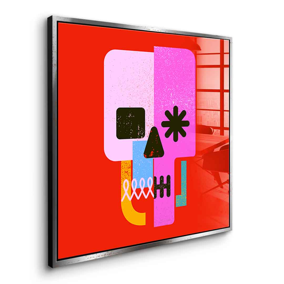 Pop Skull - Acrylglas