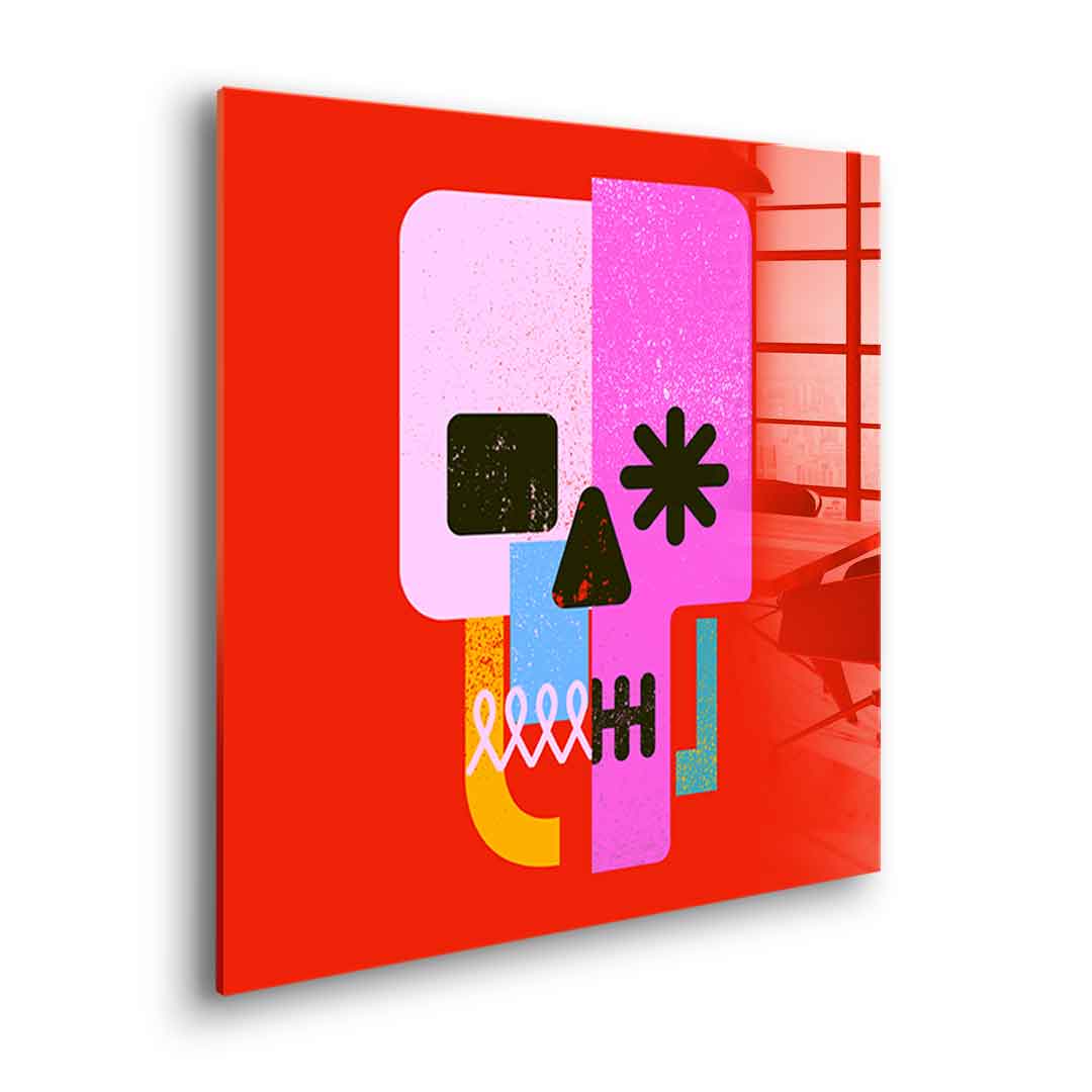 Pop Skull - Acrylglas