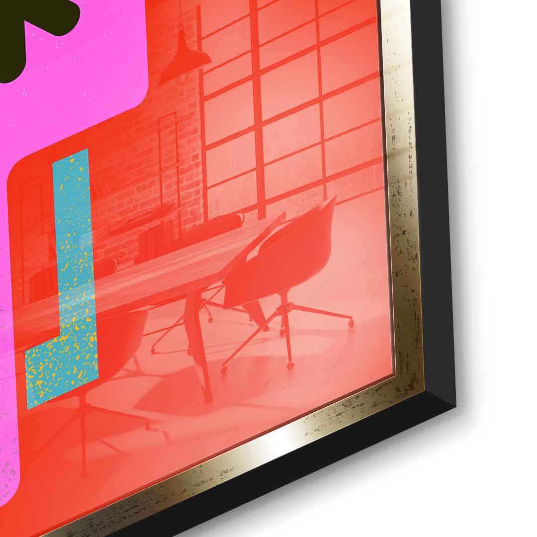 Pop Skull - Acrylglas