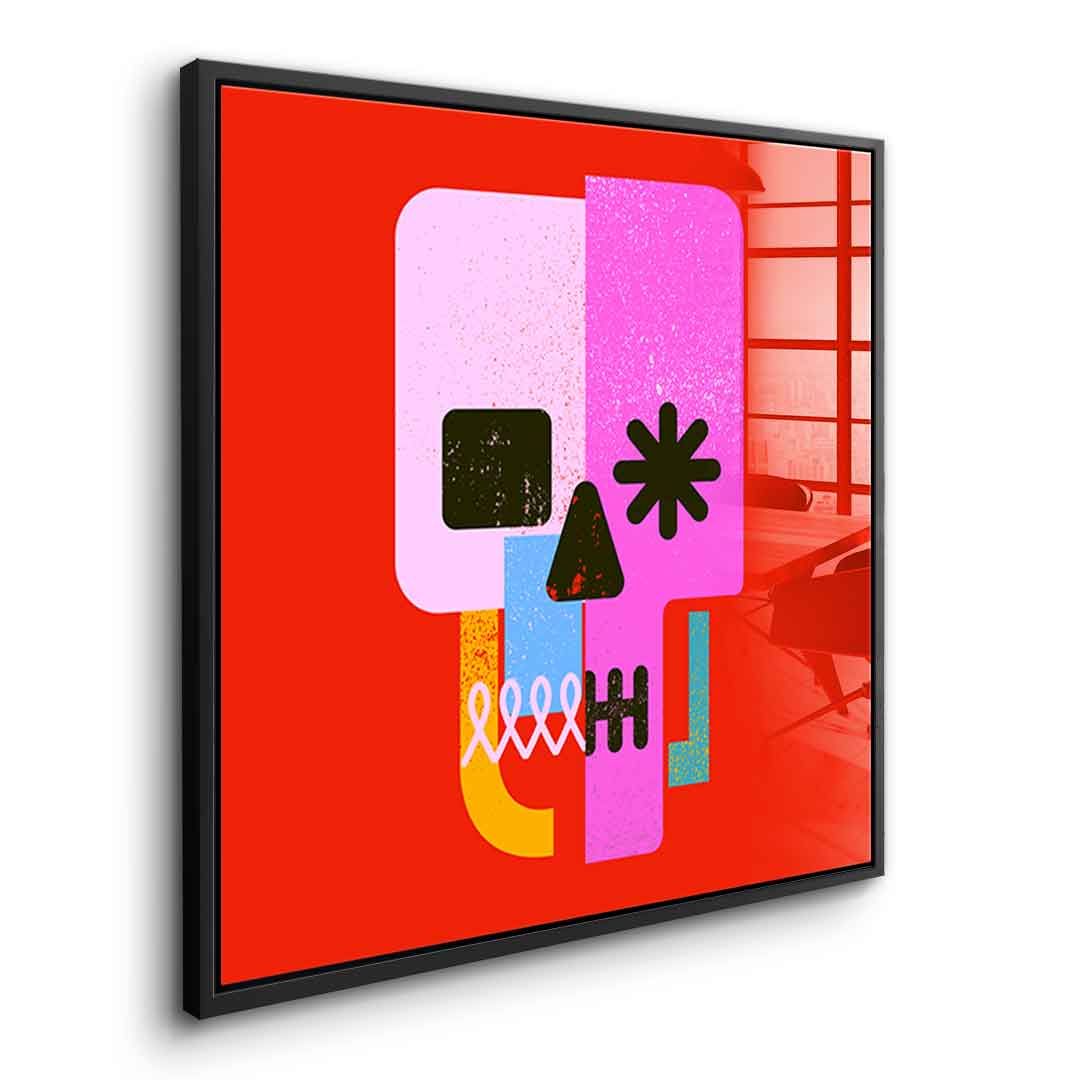 Pop Skull - Acrylglas