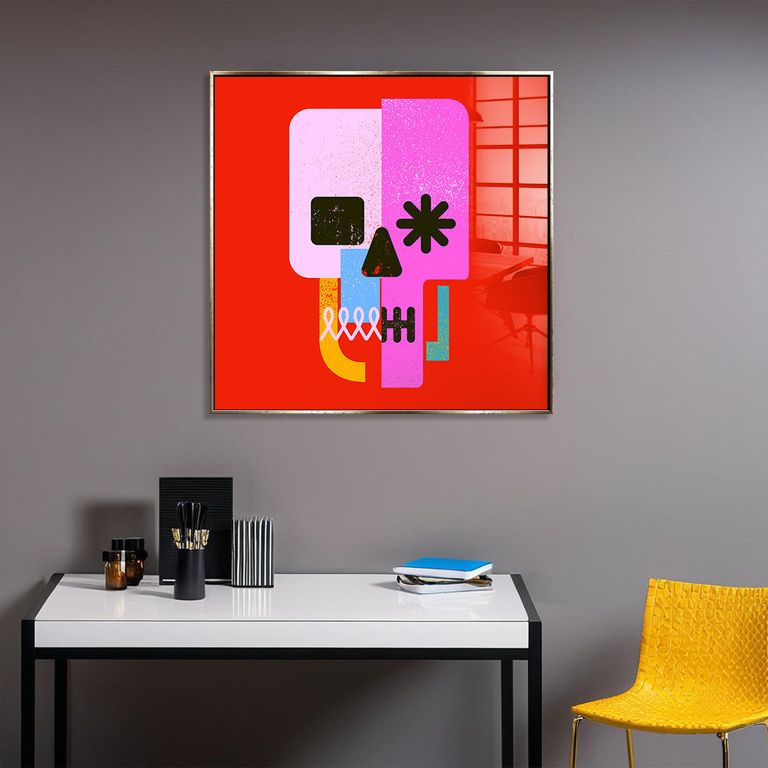 Pop Skull - Acrylglas