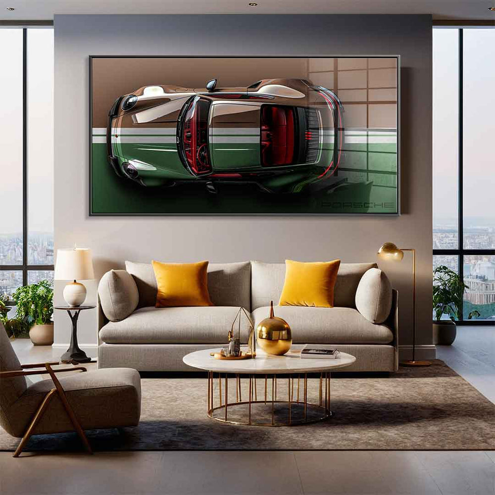 Porsche 911 Targa Acrylglasbild – Ansicht 2