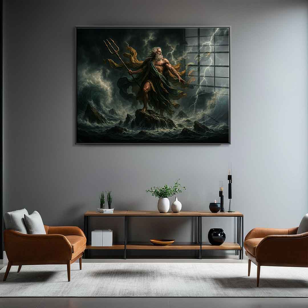 Poseidon - acrylic glass