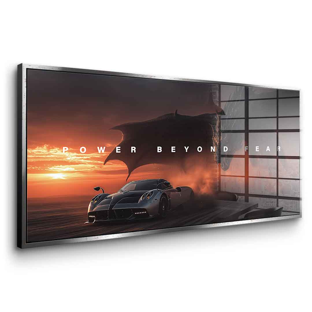 Power Beyond Fear ( Pagani ) - Acrylglas