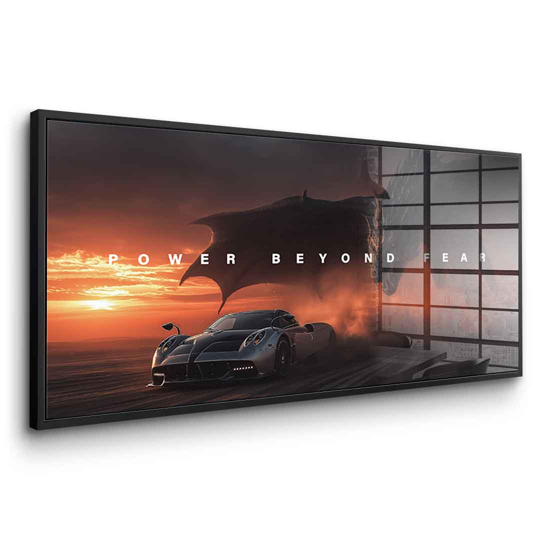 Power Beyond Fear ( Pagani ) - Acrylglas