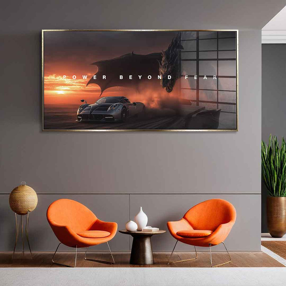 Power Beyond Fear (Pagani) - Acrylic glass