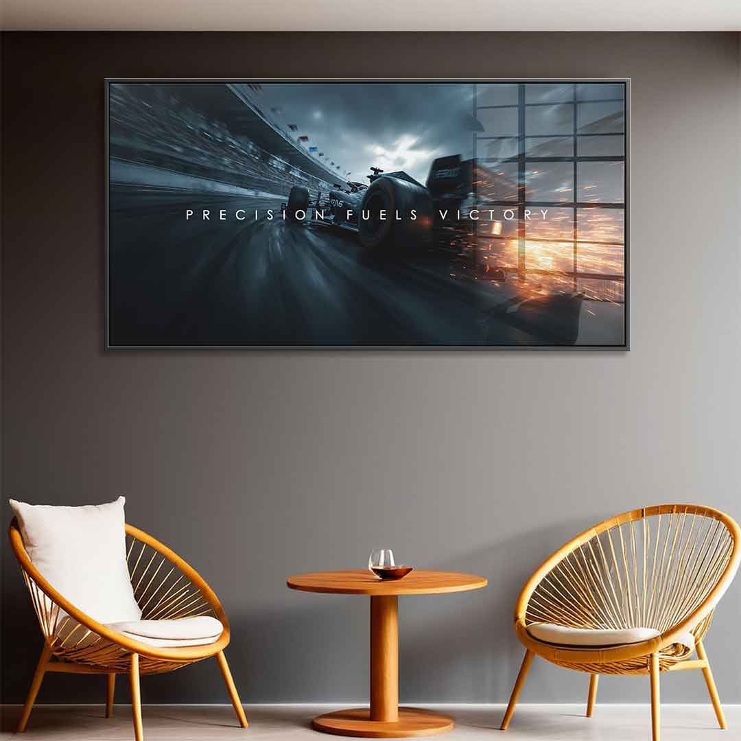Precision Fuels Victory - Acrylglas