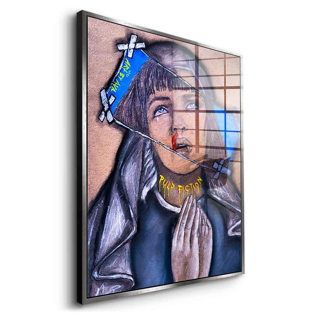 Pulp fiction - acrylic glass