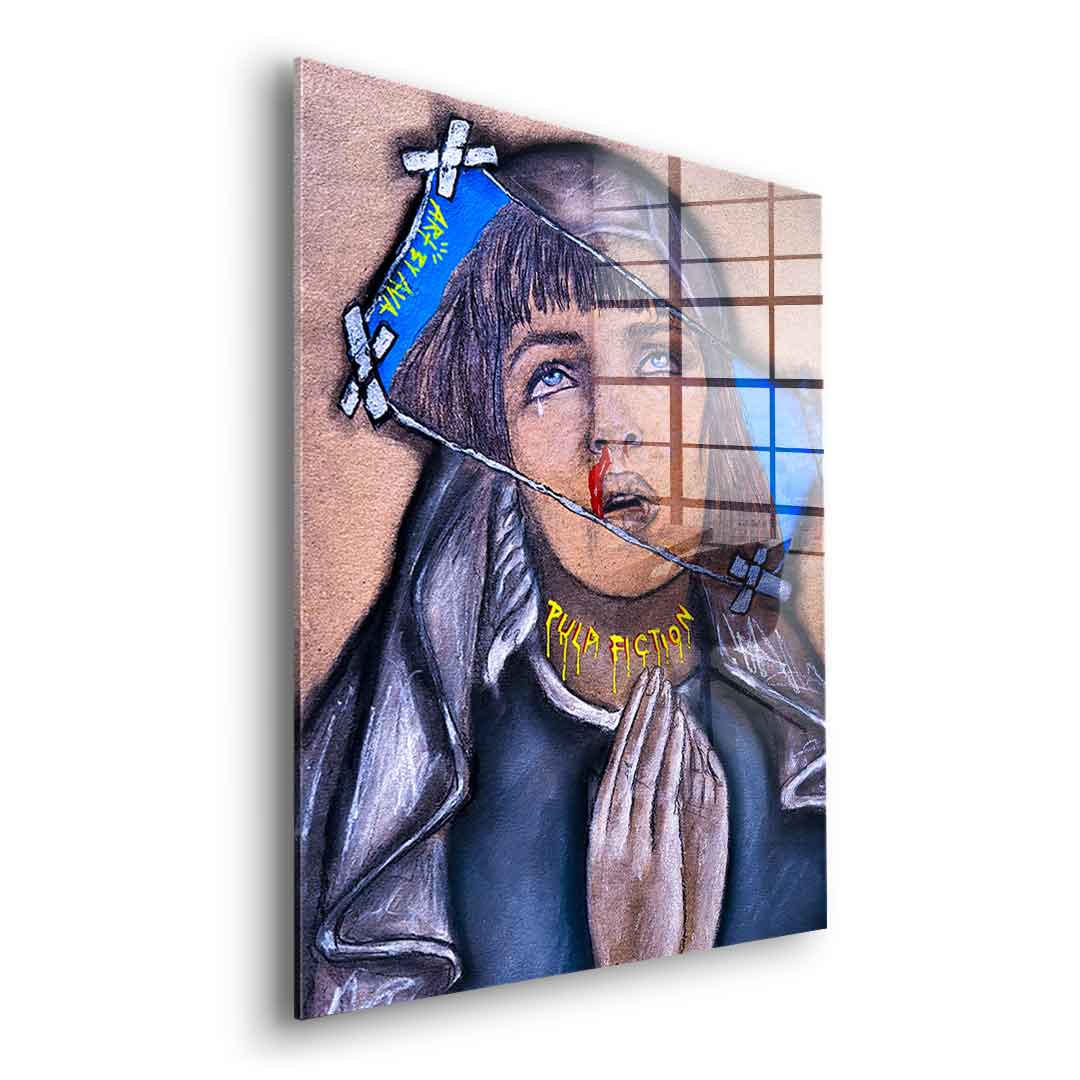Pulp fiction - acrylic glass