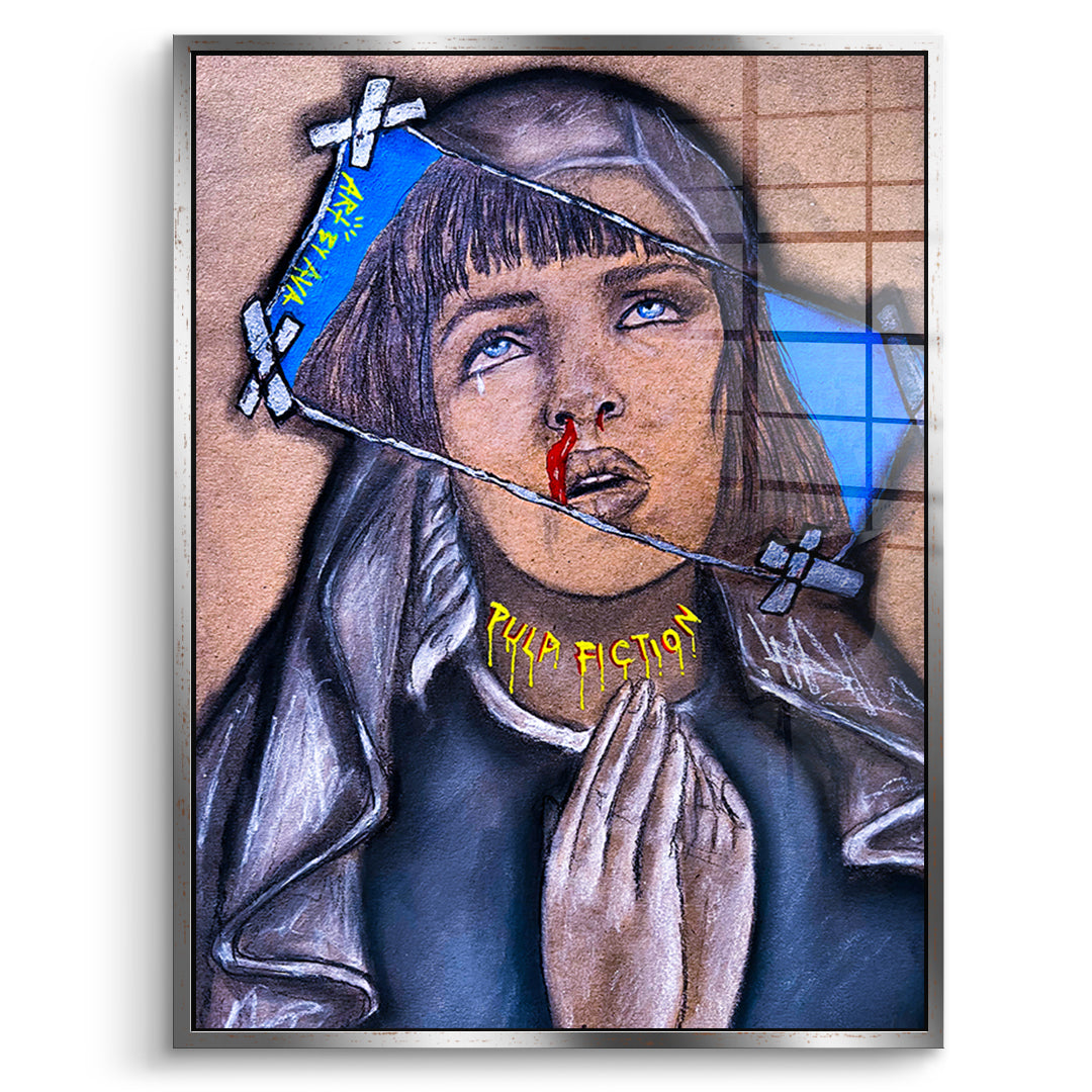 Pulp fiction - acrylic glass
