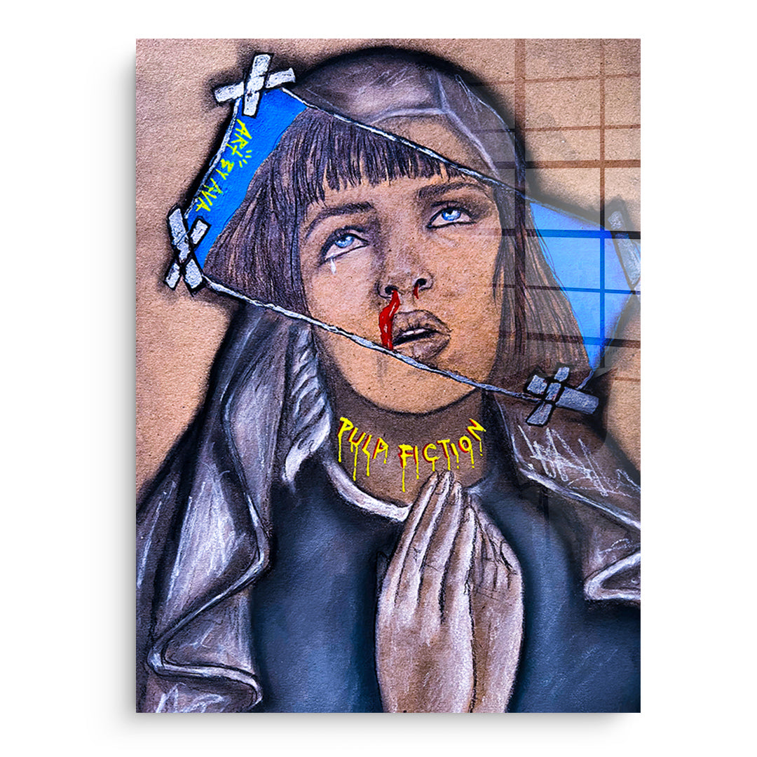 Pulp fiction - acrylic glass