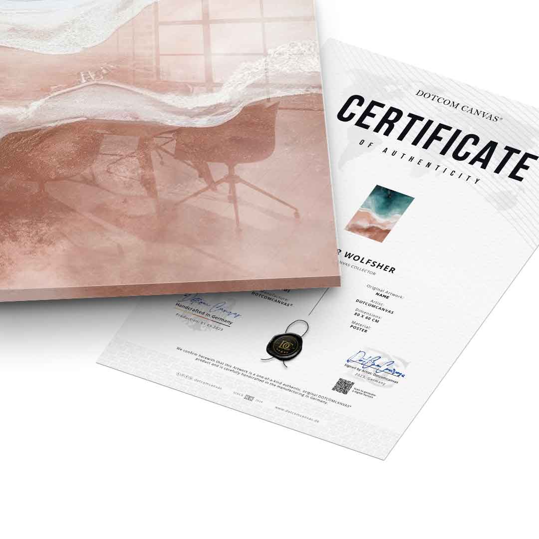 Quiet Sands and Gentle Waves - Acrylglas