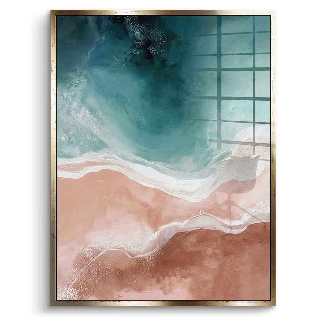 Quiet Sands and Gentle Waves - Acrylglas