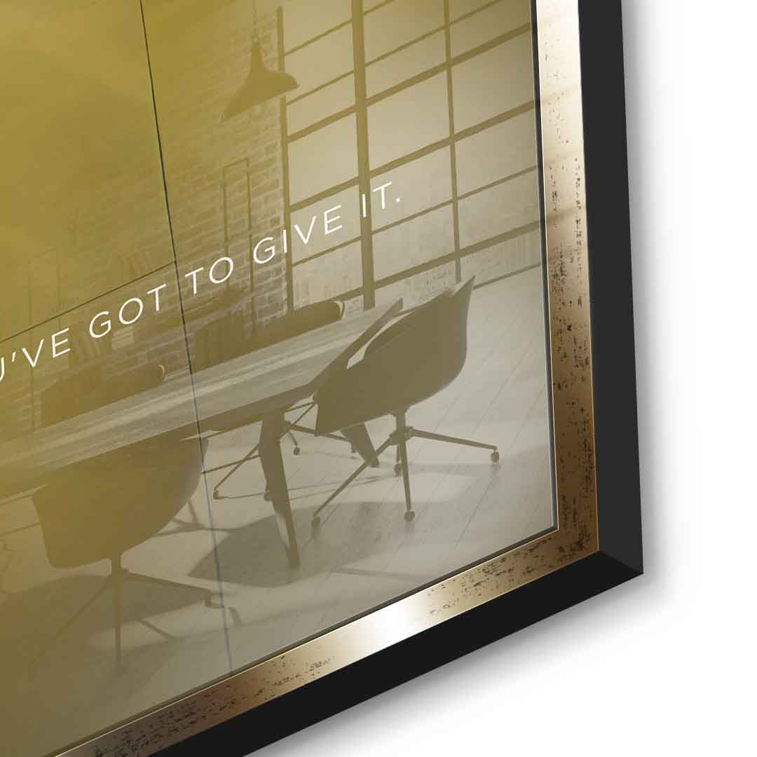 Respect - Quadrat Edition - Acrylglas