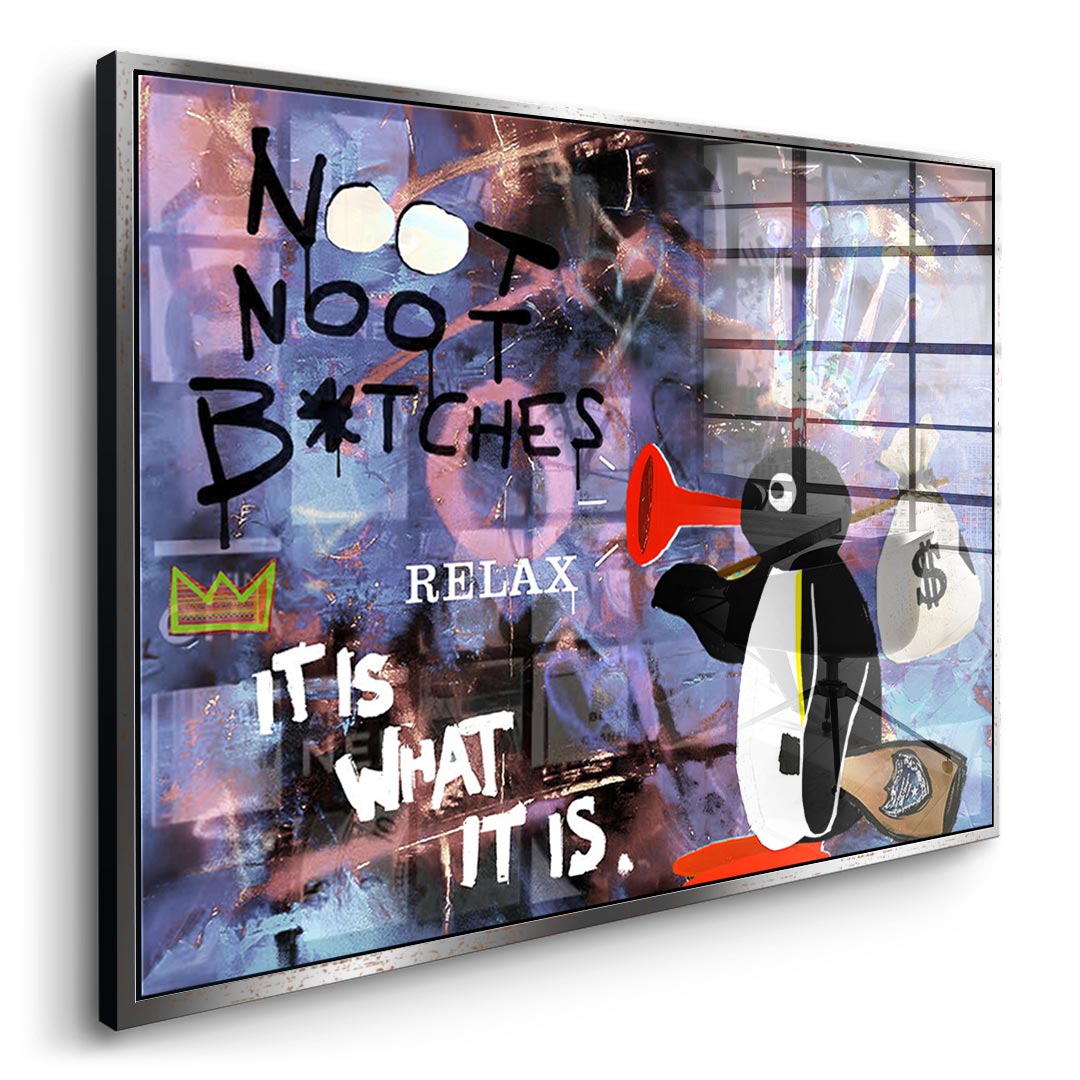 NOOT NOOT - acrylic glass