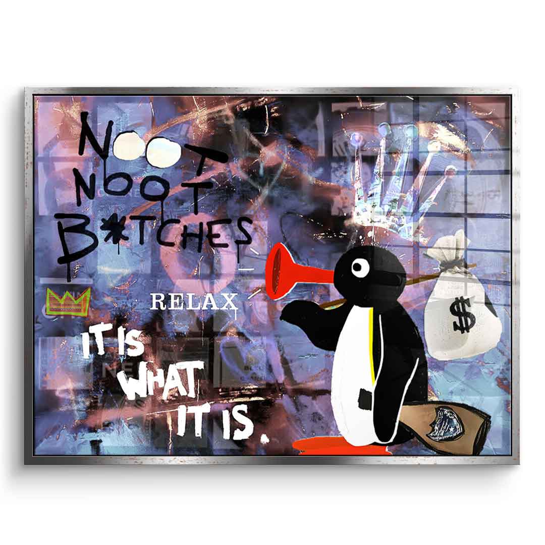 NOOT NOOT - acrylic glass