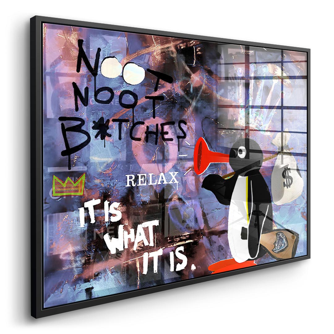 NOOT NOOT - acrylic glass