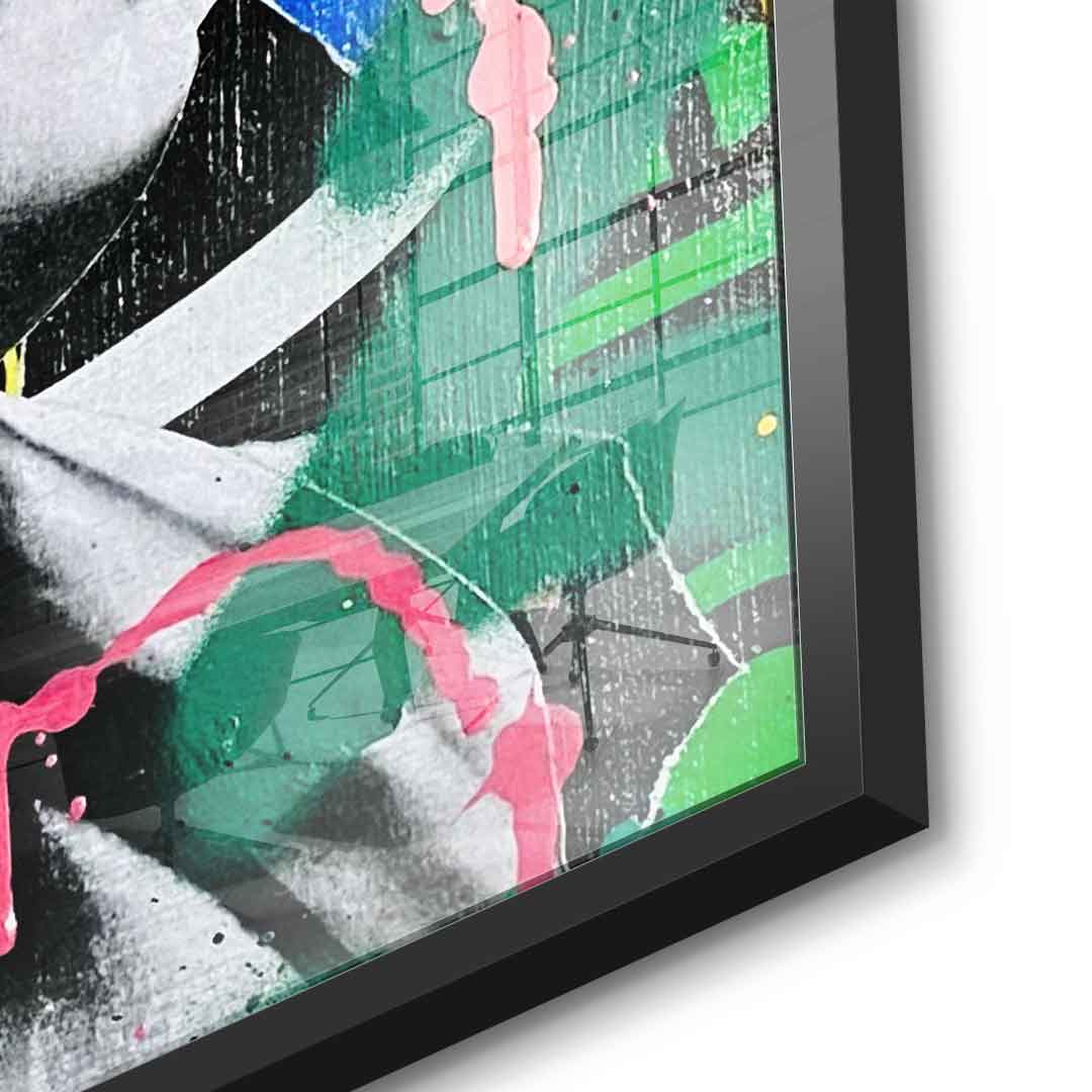 Stay unmoved - acrylic glass