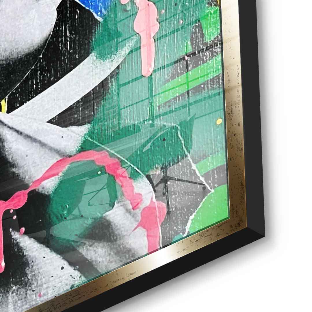 Stay unmoved - acrylic glass