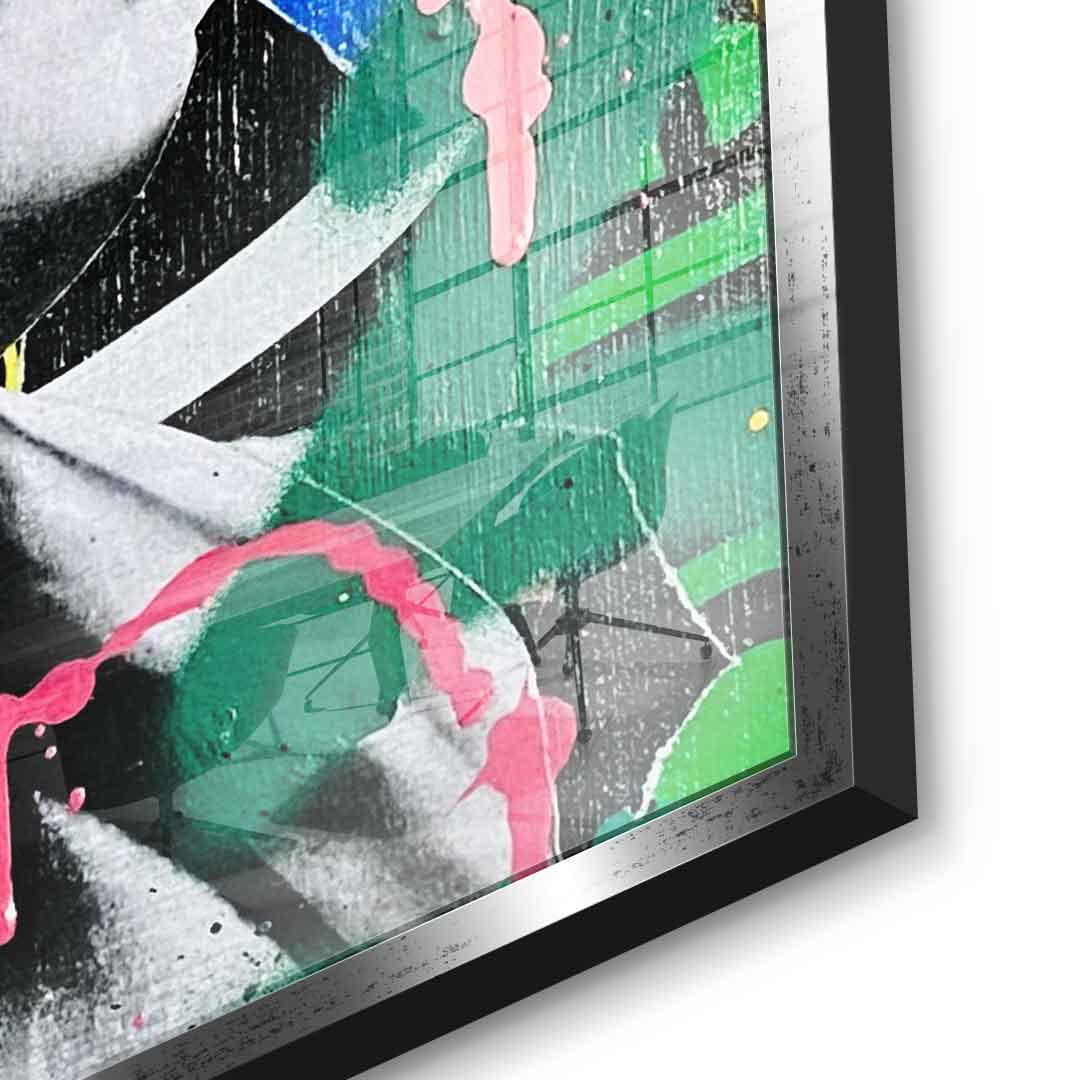 Stay unmoved - acrylic glass