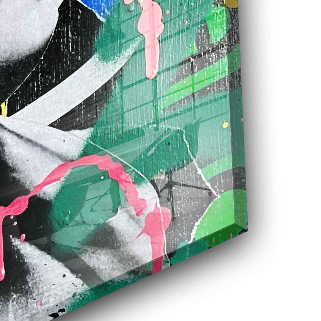 Stay unmoved - acrylic glass