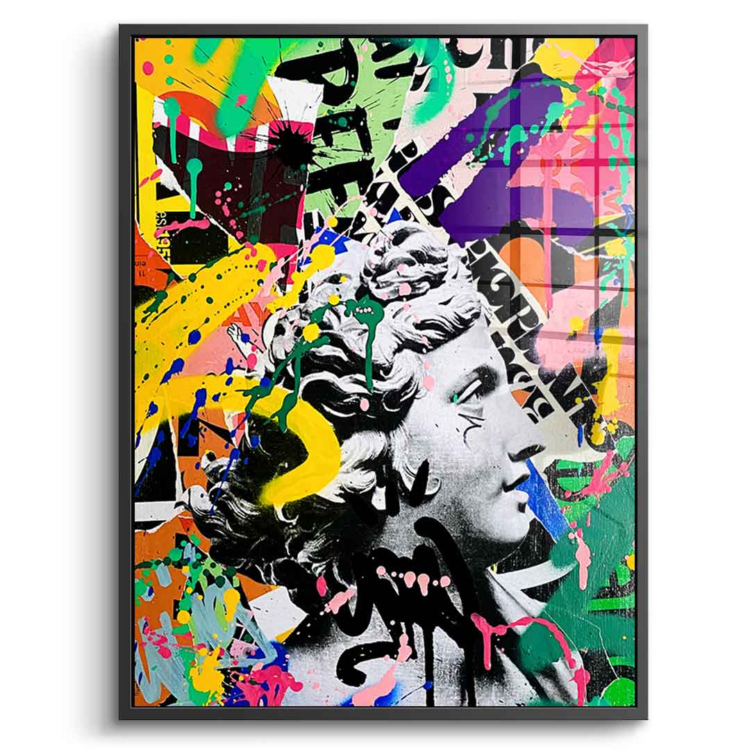 Stay unmoved - acrylic glass